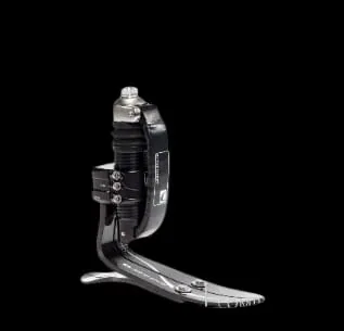 Carbon prosthetic foot component